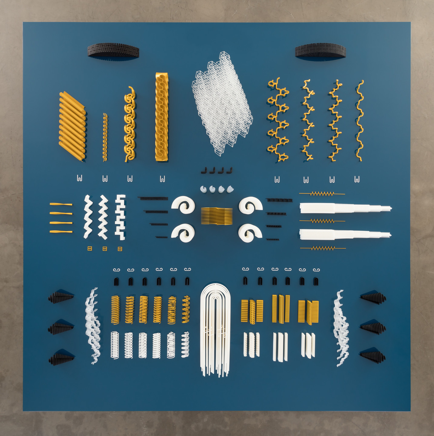 Tauba Auerbach. Altar/Engine. 2015