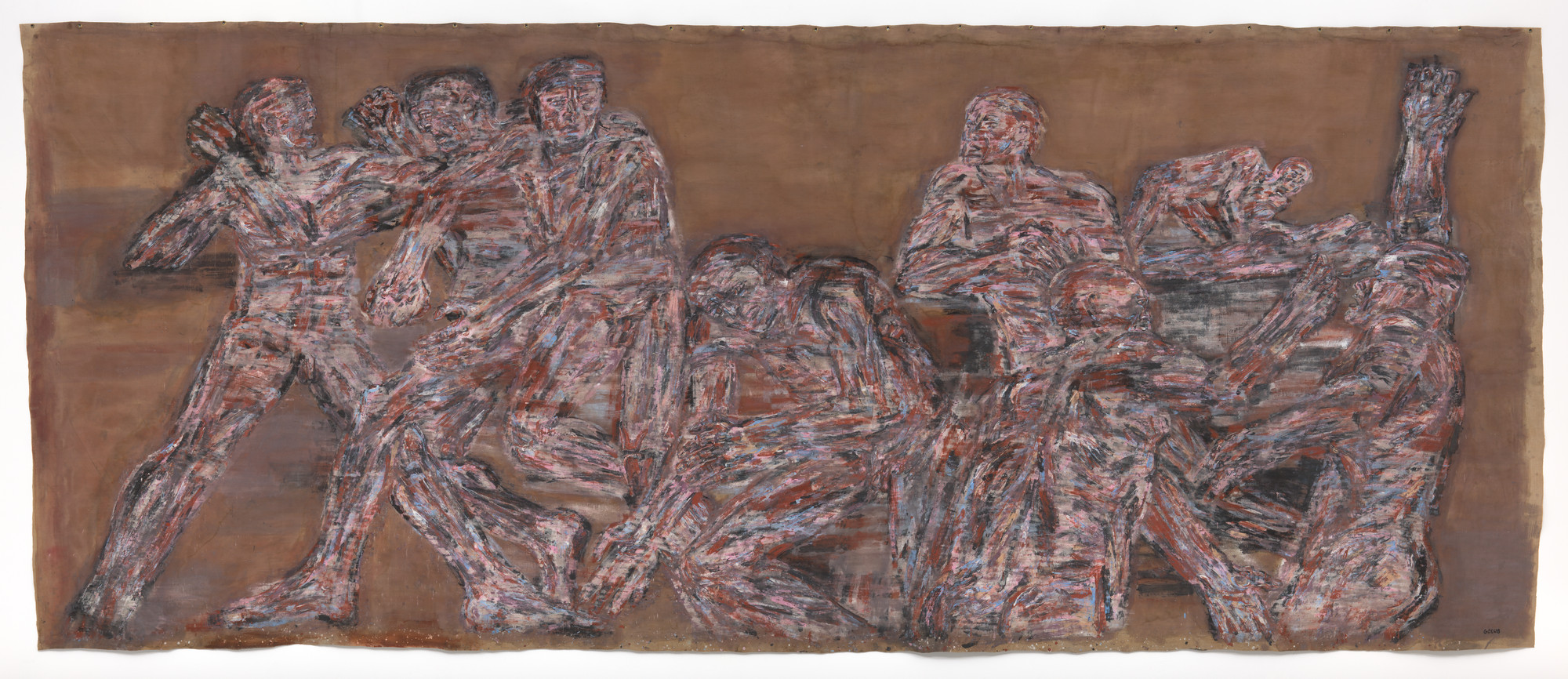 Leon Golub. Gigantomachy I