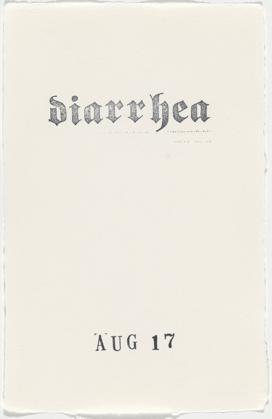 Kiki Smith. Untitled (Book of Hours). 1986–2003