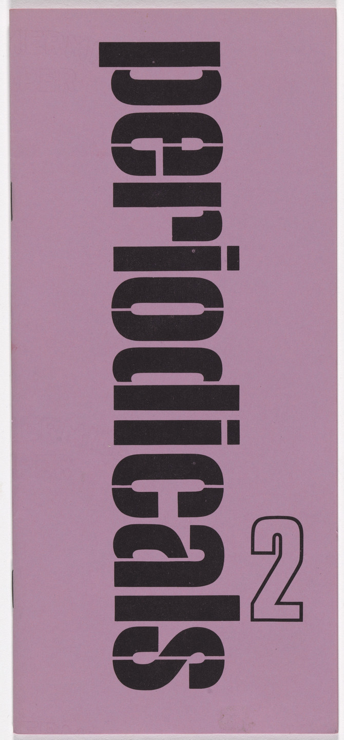 Elaine Lustig Cohen. Booklists for Ex Libris. 1979–1983