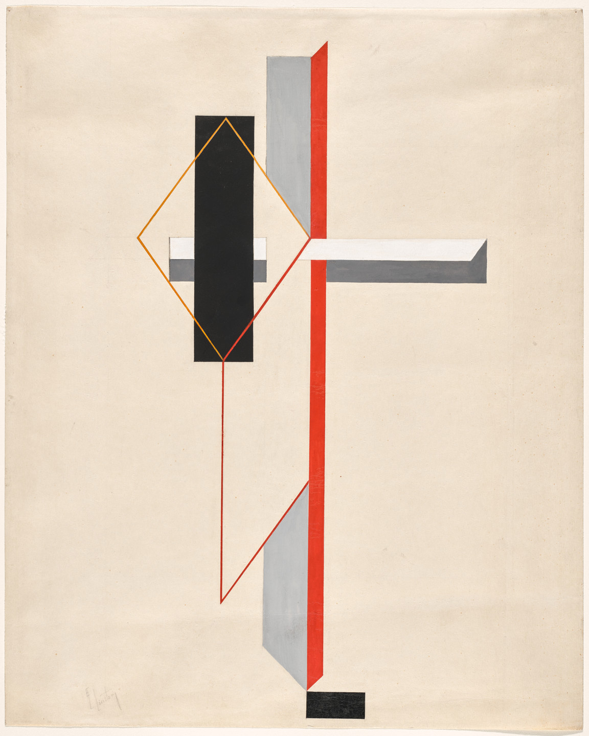 El Lissitzky. Proun Composition. c. 1922