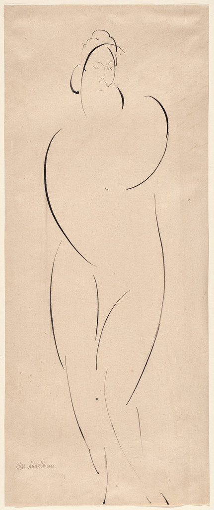 Standing Female Nude