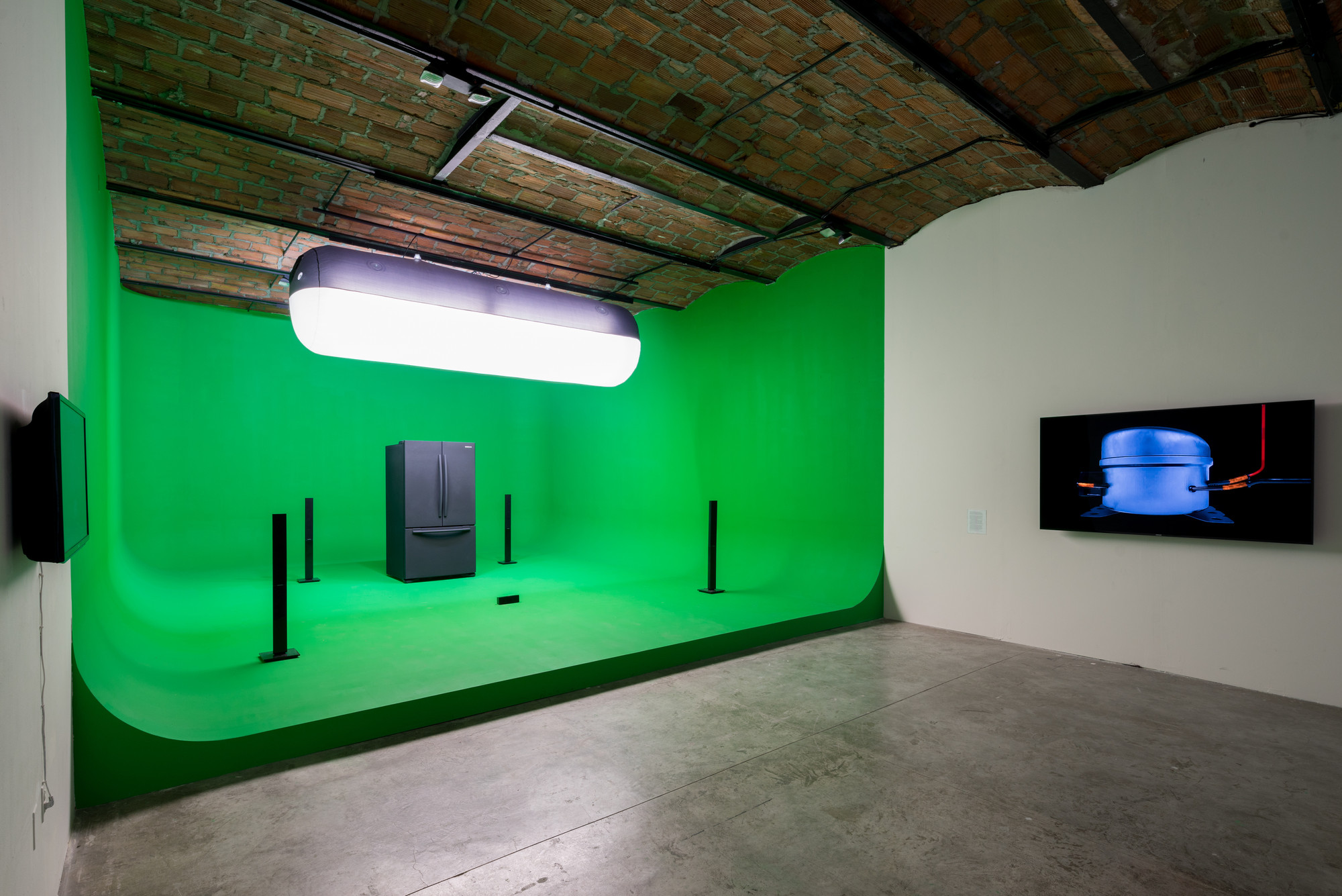 Mark Leckey. GreenScreenRefrigerator. 2010