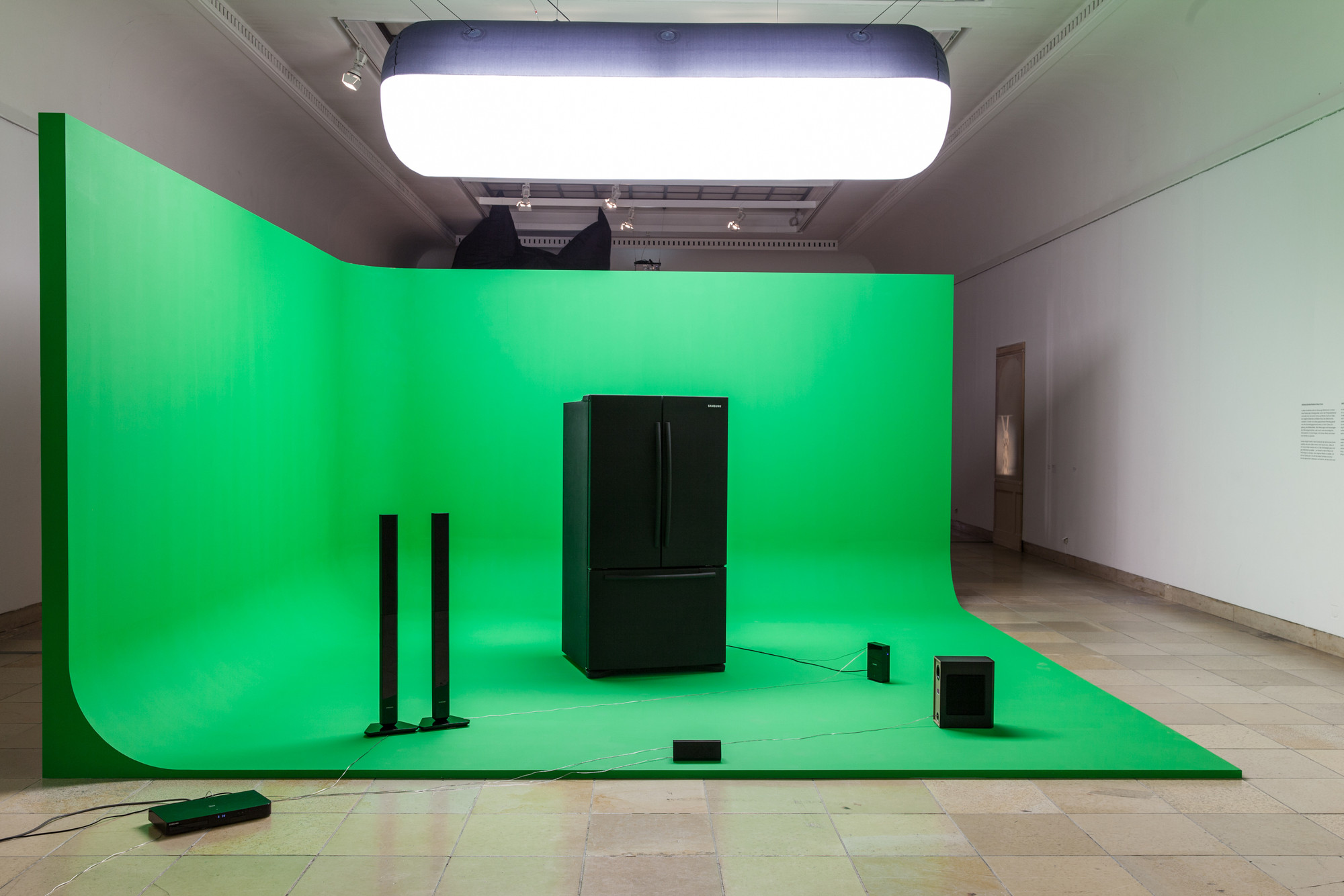 Mark Leckey. GreenScreenRefrigerator. 2010