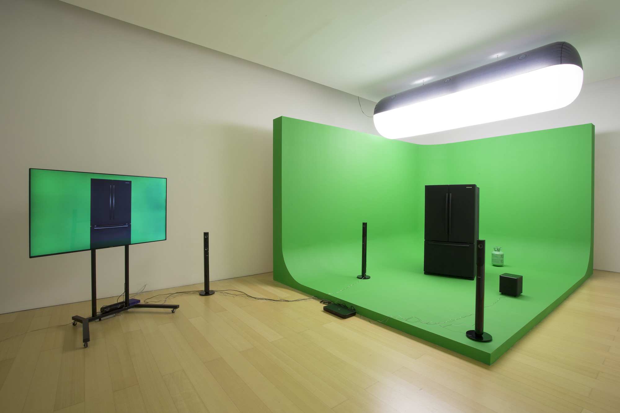 Mark Leckey. GreenScreenRefrigerator. 2010