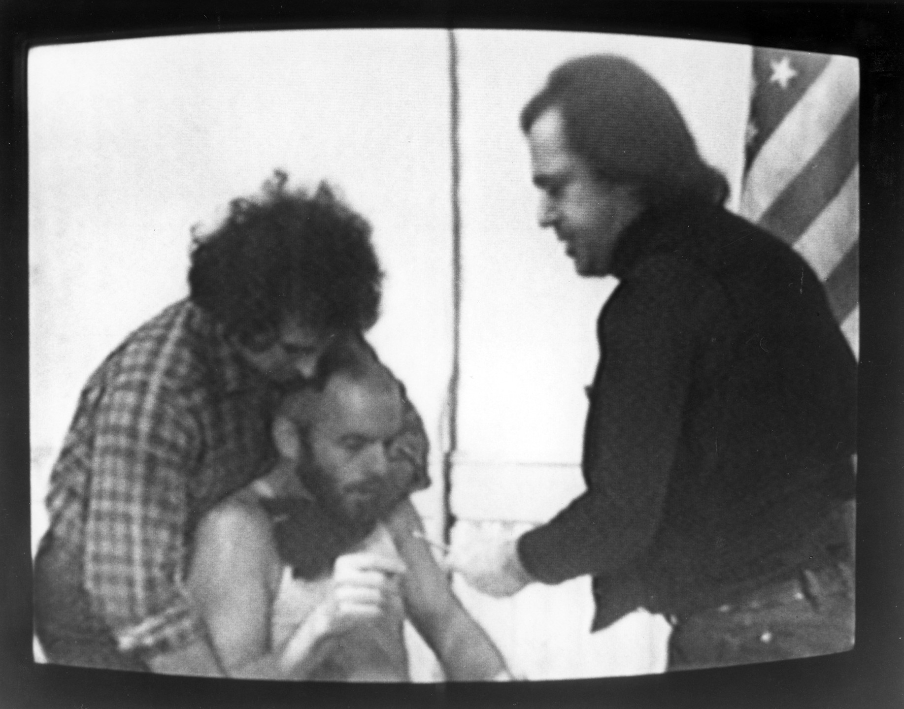 Carlota Schoolman, Robert Bell, Richard Serra. Prisoner's Dilemma. 1974