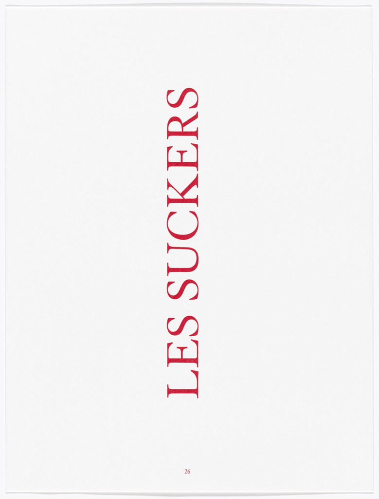 Aux Vieilles Tapisseries: 44 Sentences de Louise Bourgeois, text 26 of 44