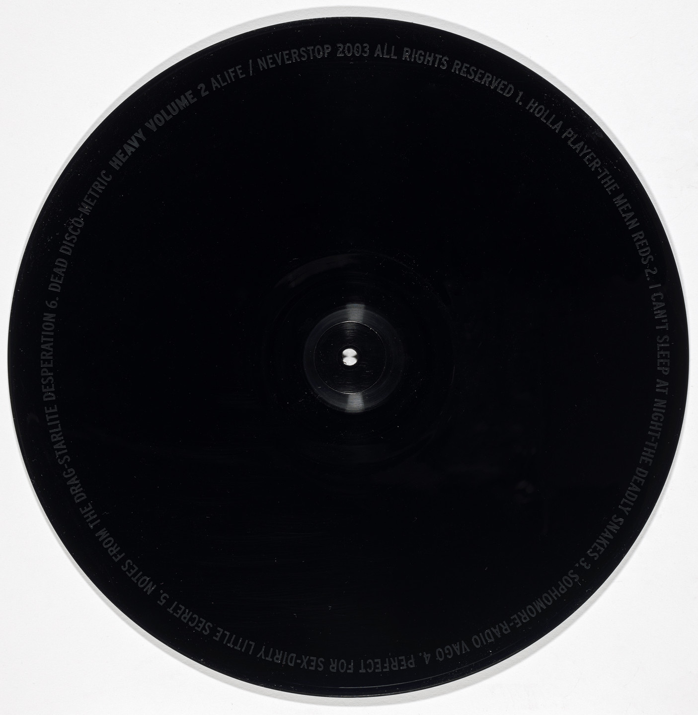 Various Artists. Heavy Volume 2. 2003 | MoMA