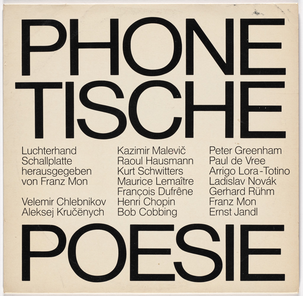 Phonetische Poesie