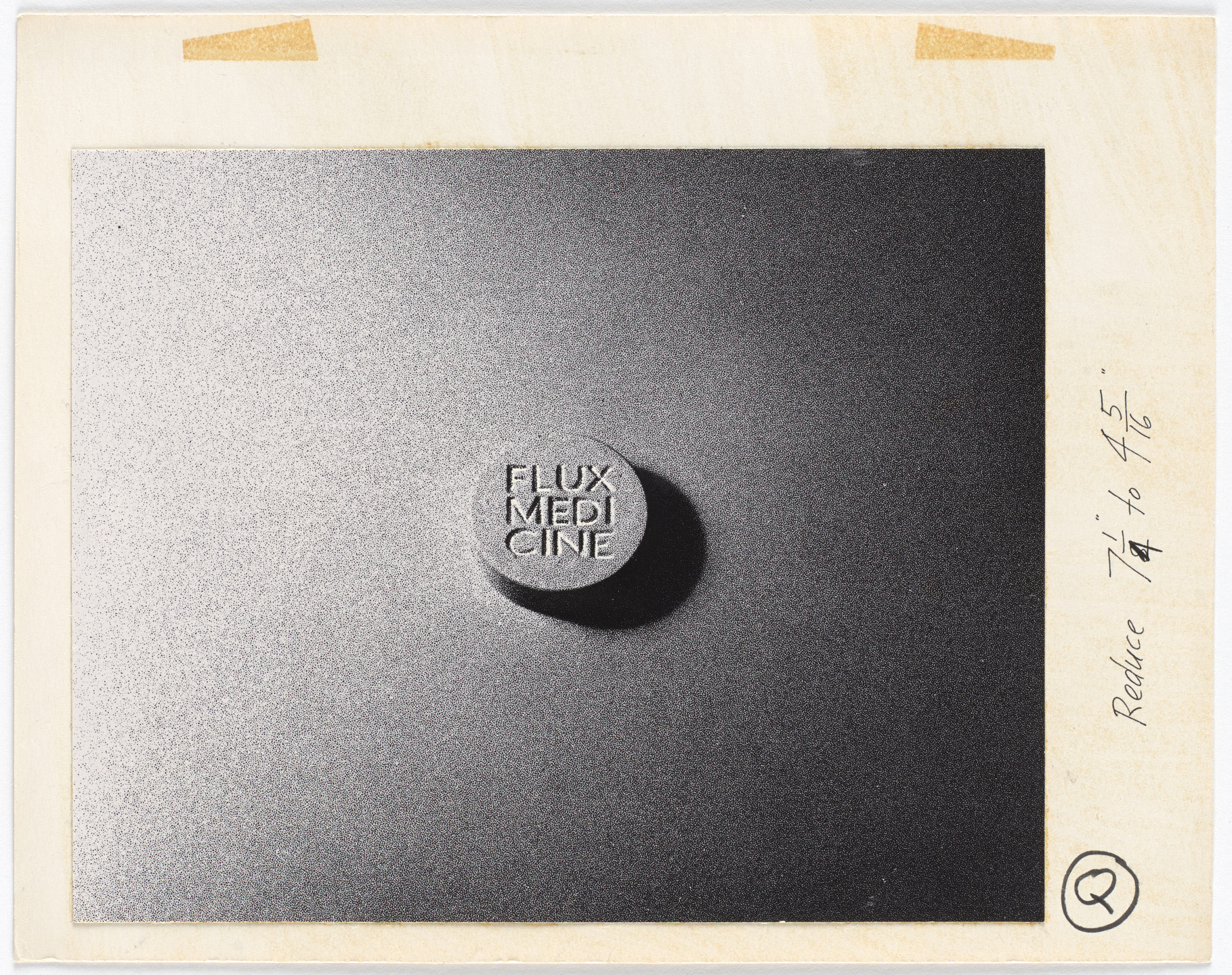 George Maciunas, Shigeko Kubota. Mechanical for Flux Medicine. c. 1966