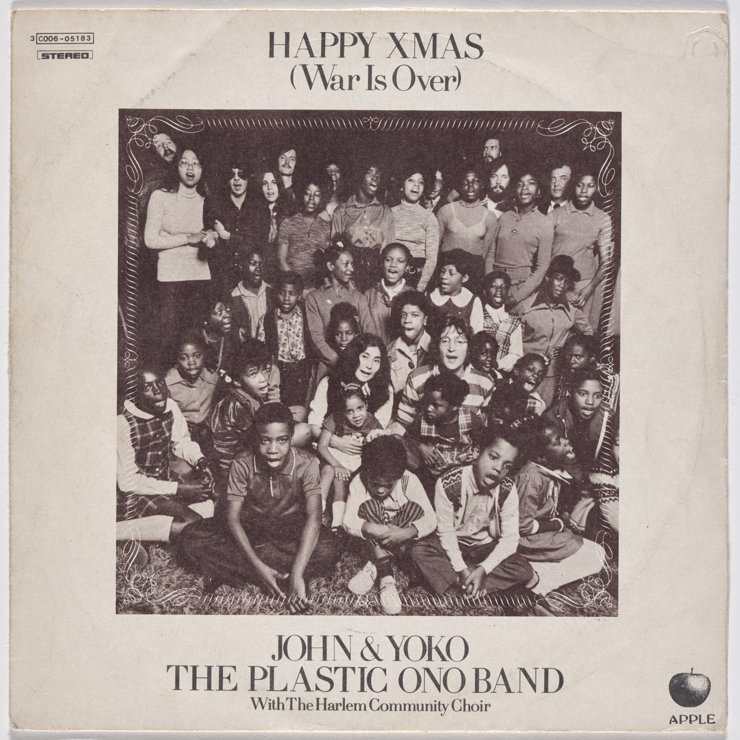 Plastic Ono Band, Yoko Ono, John Lennon. Happy Xmas (war is over) / Listen, The Snow is Falling. 1971