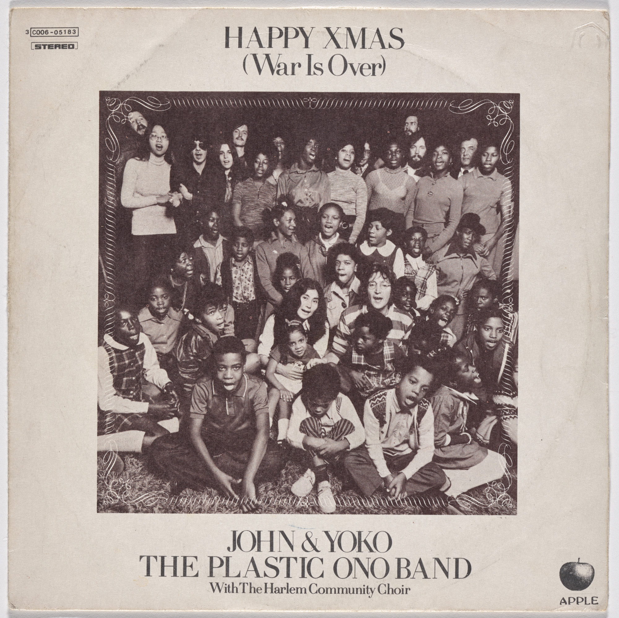 Plastic Ono Band Yoko Ono John Lennon Happy Xmas War Is Over Listen The Snow Is Falling 1971 Moma