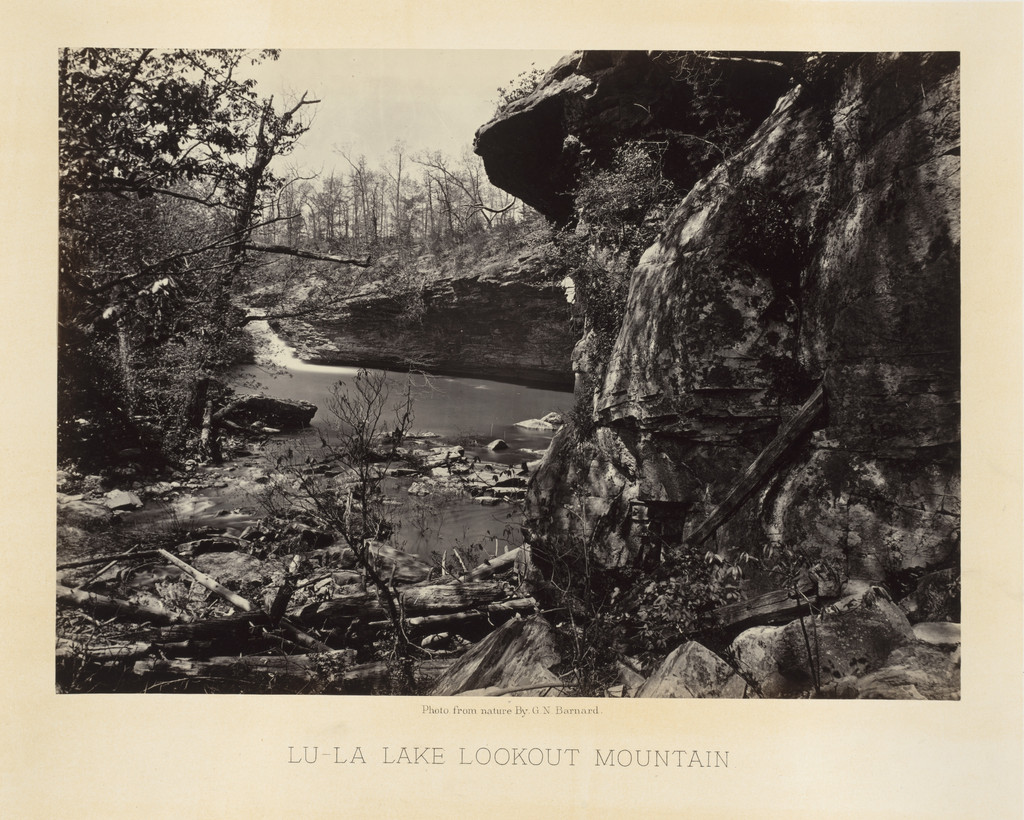 Lu-La-Lake, Lookout Mountain from the album Photographic Views of Sherman's Campaign