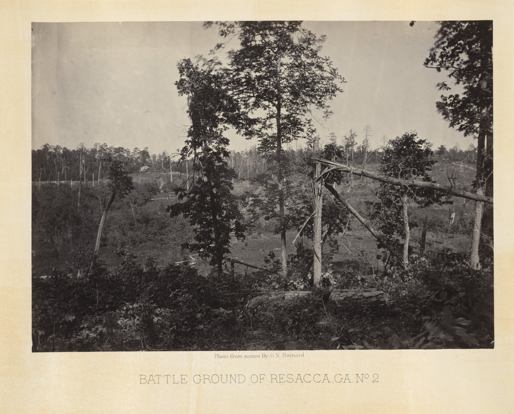 The Battle Ground of Resaca, No.2 from the album Photographic Views of Sherman's Campaign