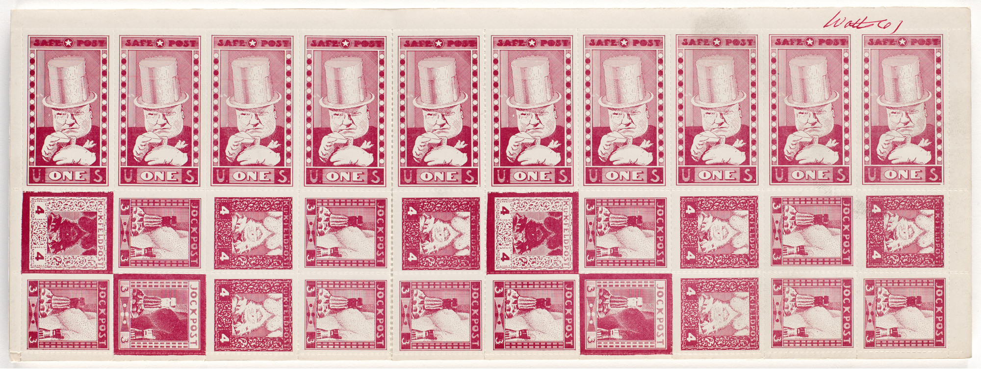 Robert Watts. Safe Post / K.u.K. Feldpost / Jockpost. 1961