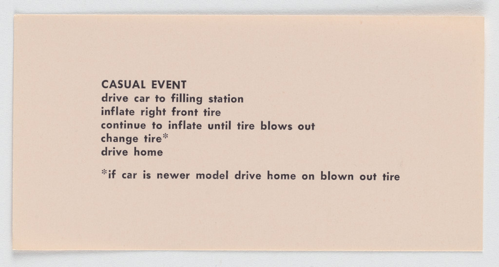 Casual Event