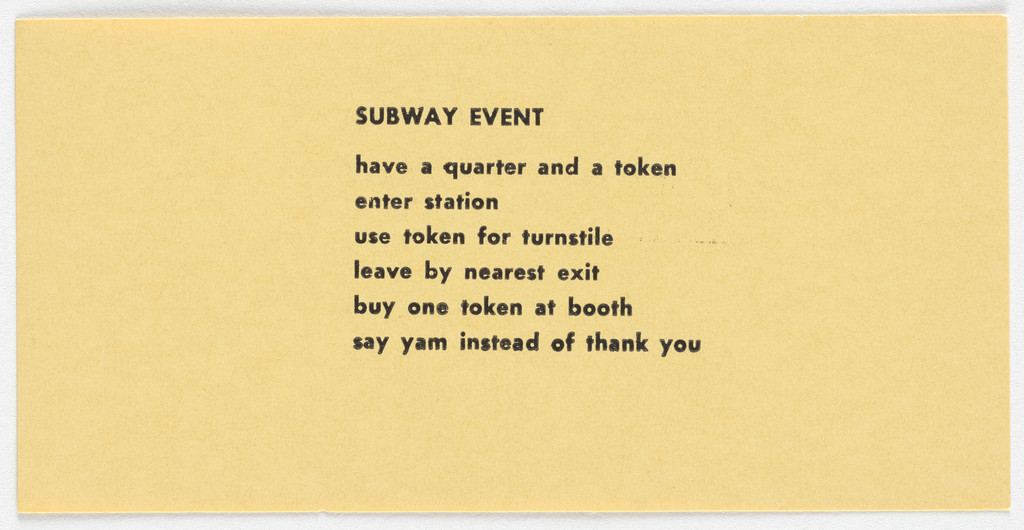 Subway Event