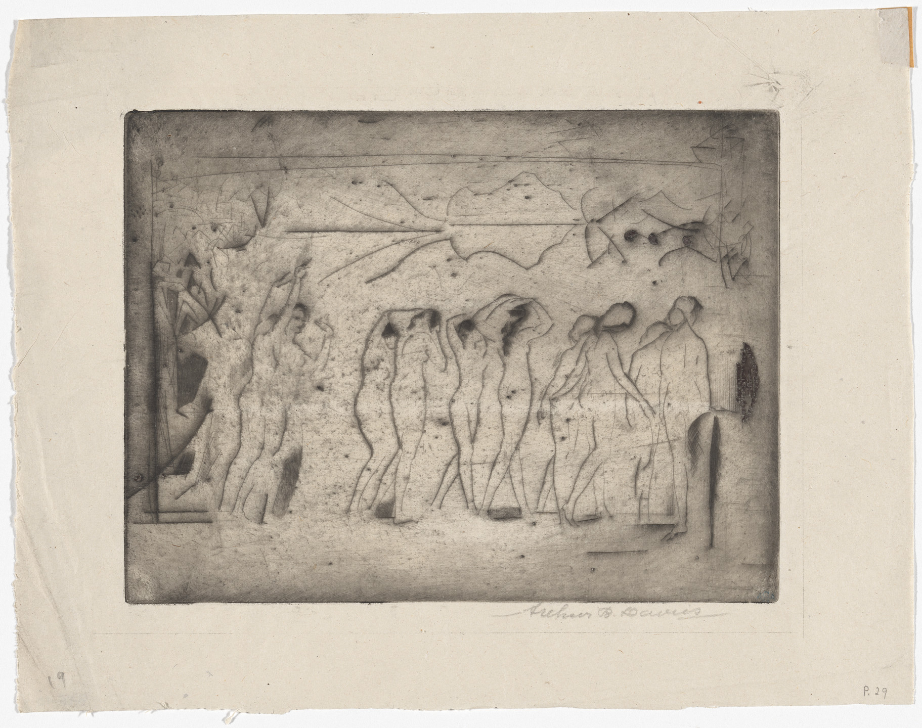 Arthur B. Davies. Mirror of Illusion. 1916