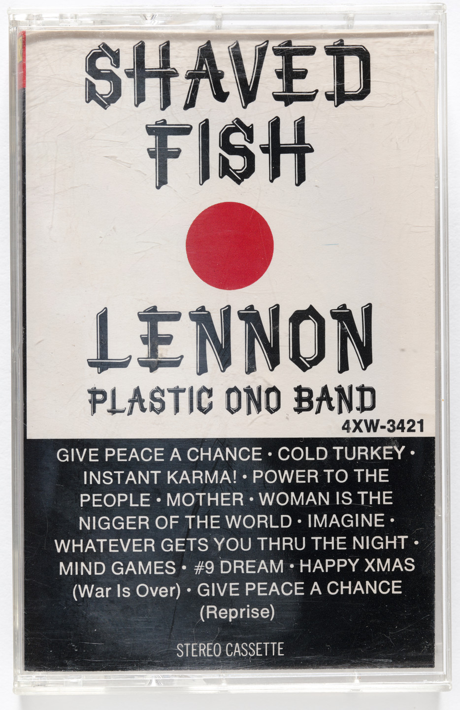 John Lennon, Plastic Ono Band, Yoko Ono. Shaved Fish. 1975