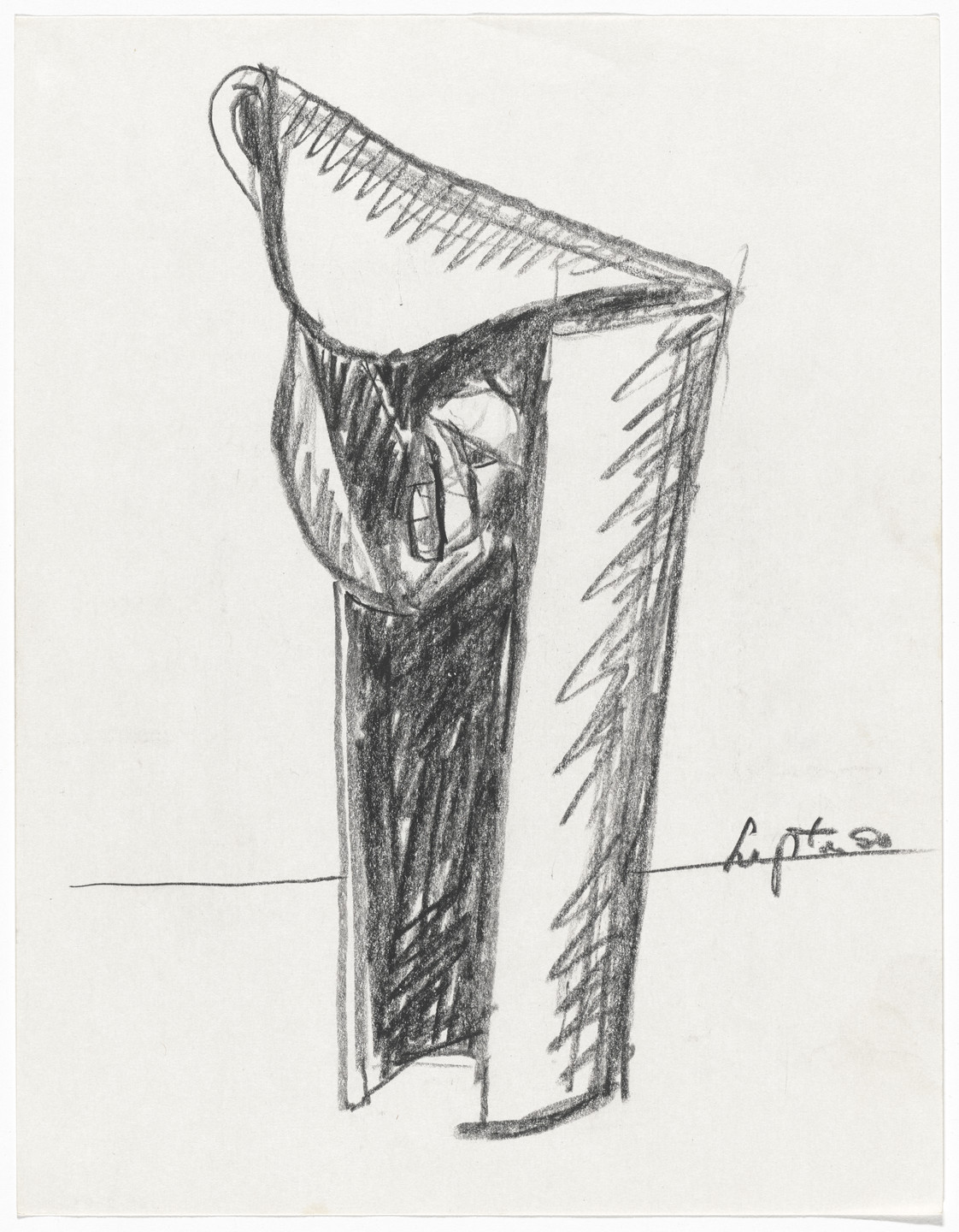 Seymour Lipton. Untitled. 1950