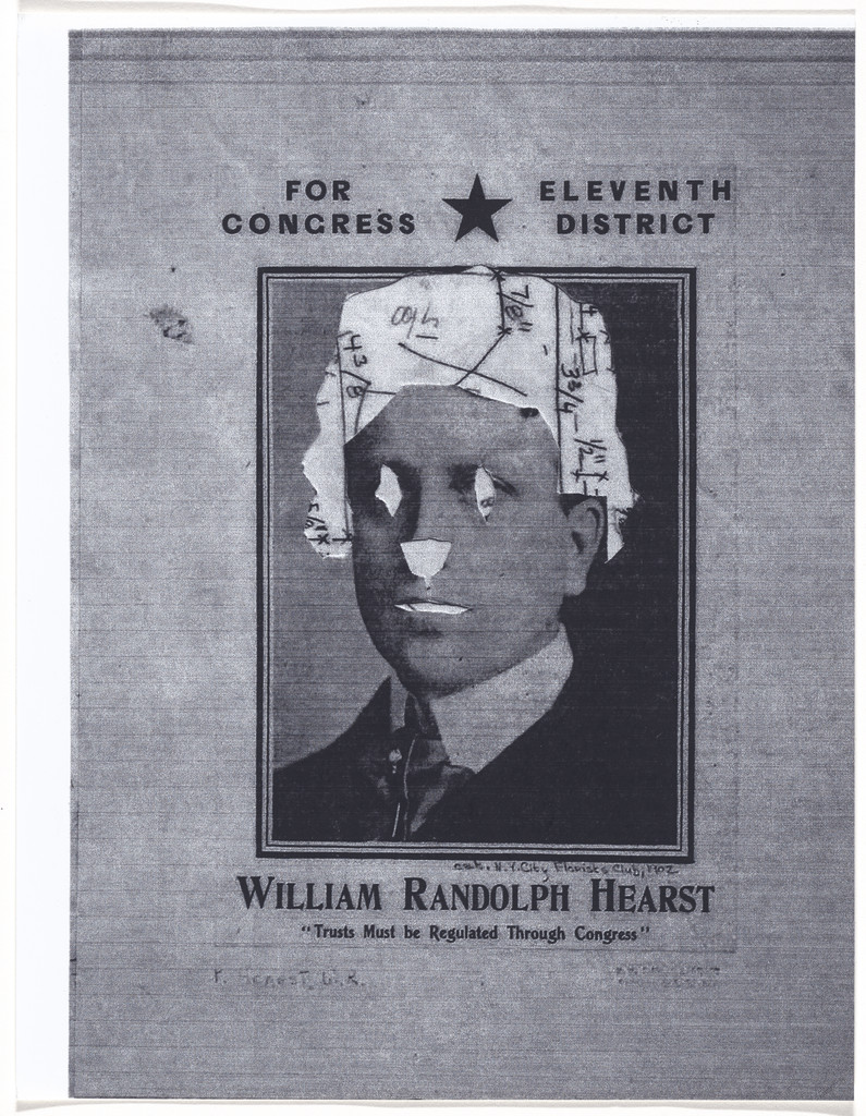 Study for William Randolph Hearst/Press Czar, Cady Noland, 1989–94/2005