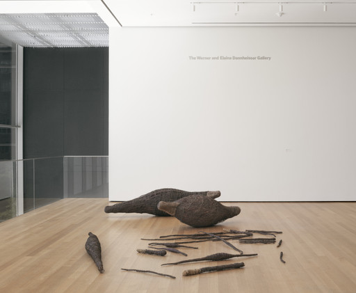 Magdalena Abakanowicz. Pregnant. 1981-82
