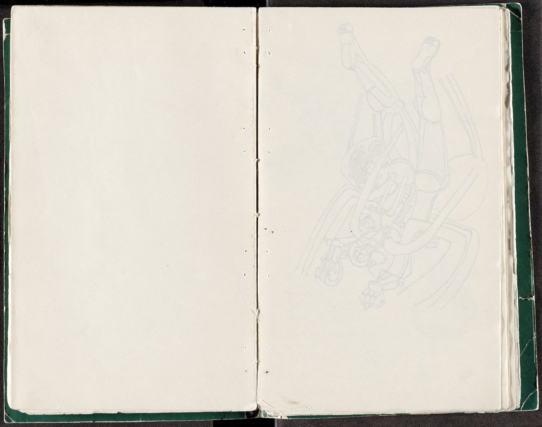 Ibrahim El-Salahi. Prison Notebook. 1976