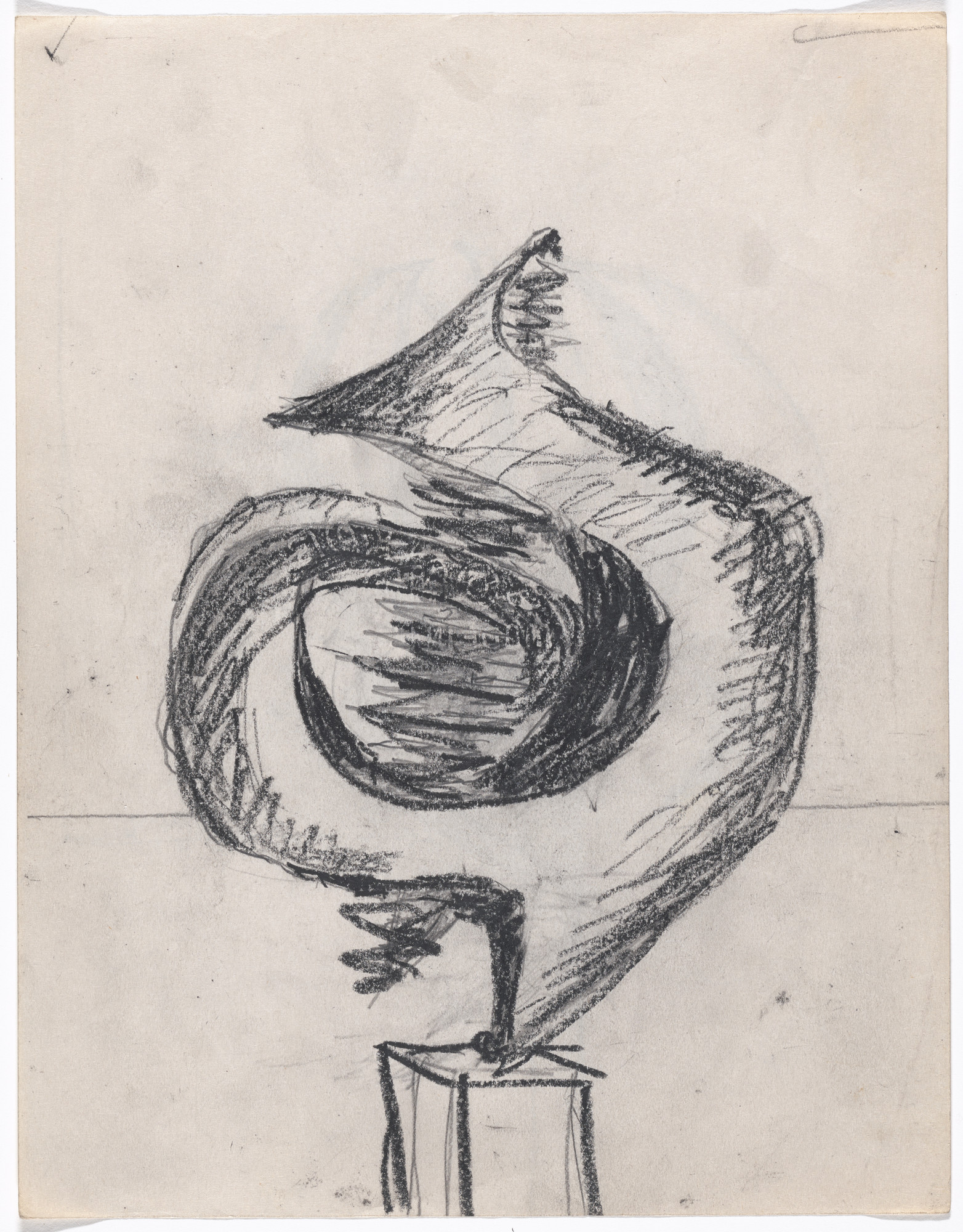 Seymour Lipton. Untitled