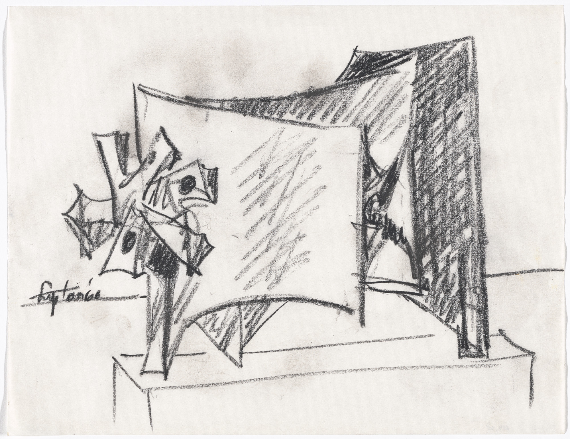 Seymour Lipton. Study for Manuscript