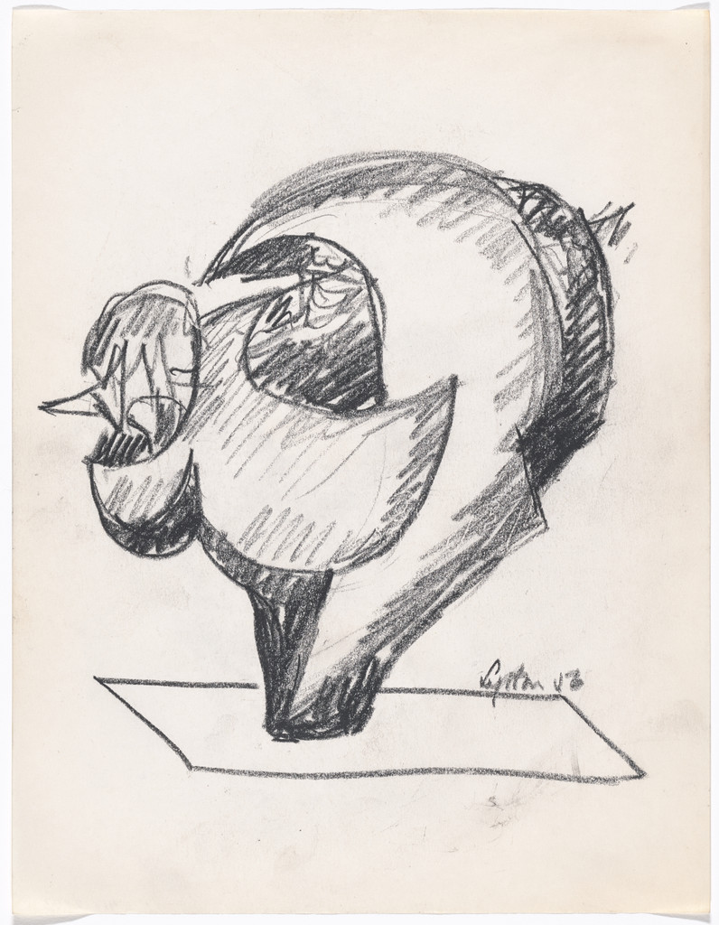 Untitled, Seymour Lipton, 1952