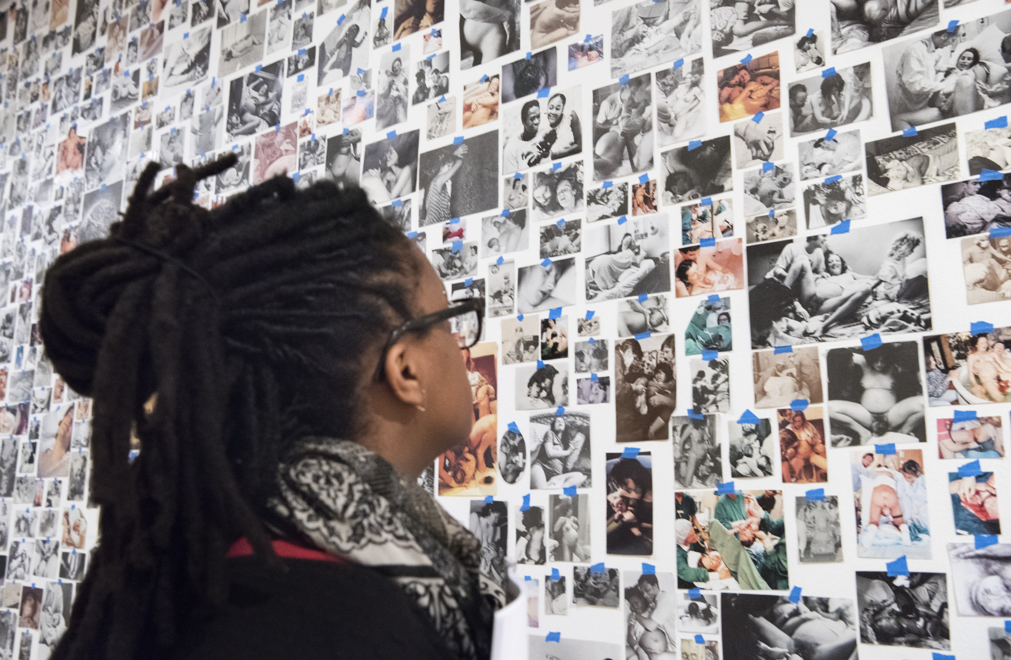 Carmen Winant. My Birth. 2018