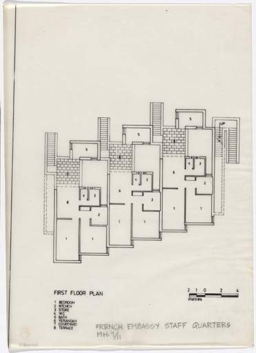 French Embassy Staff Quarters, New Delhi, India