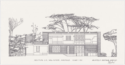 Wall House, Auroville, India
