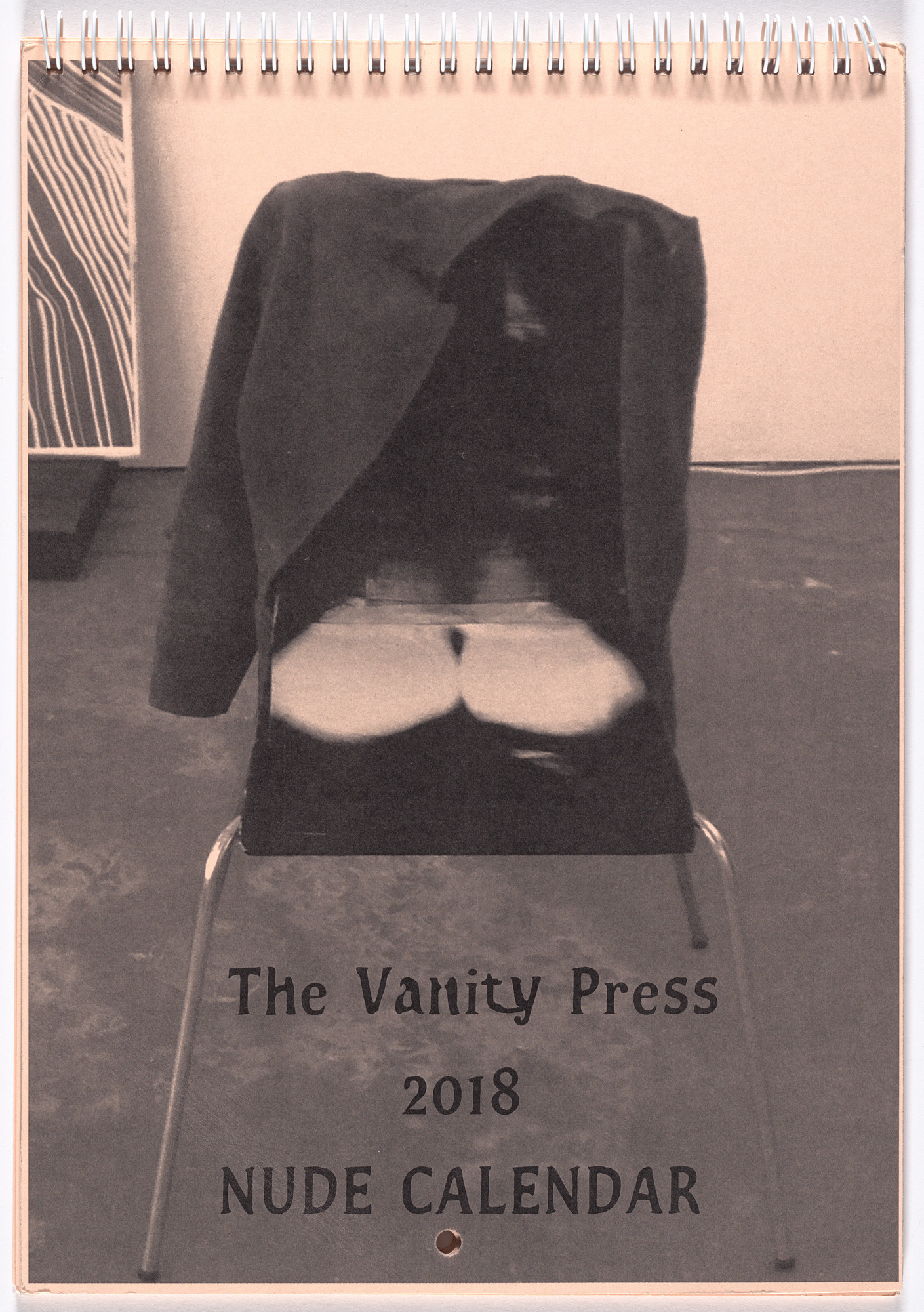 Fiona Banner. The Vanity Press 2018 Nude Calendar