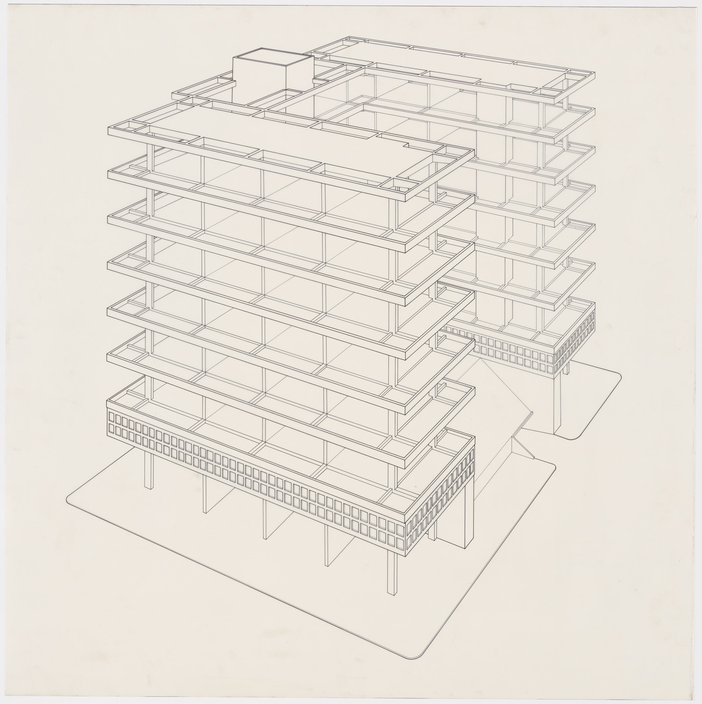 James Wines. Highrise of Homes project. 1981