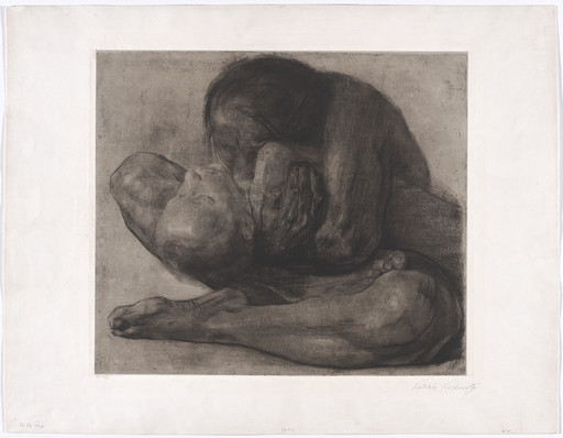 Käthe Kollwitz. Woman with Dead Child (Frau mit totem Kind) state VIII/X. 1903
