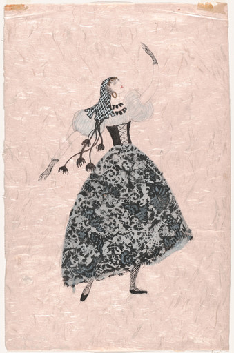 Baiser de la fee:  Costume design for the ballet
