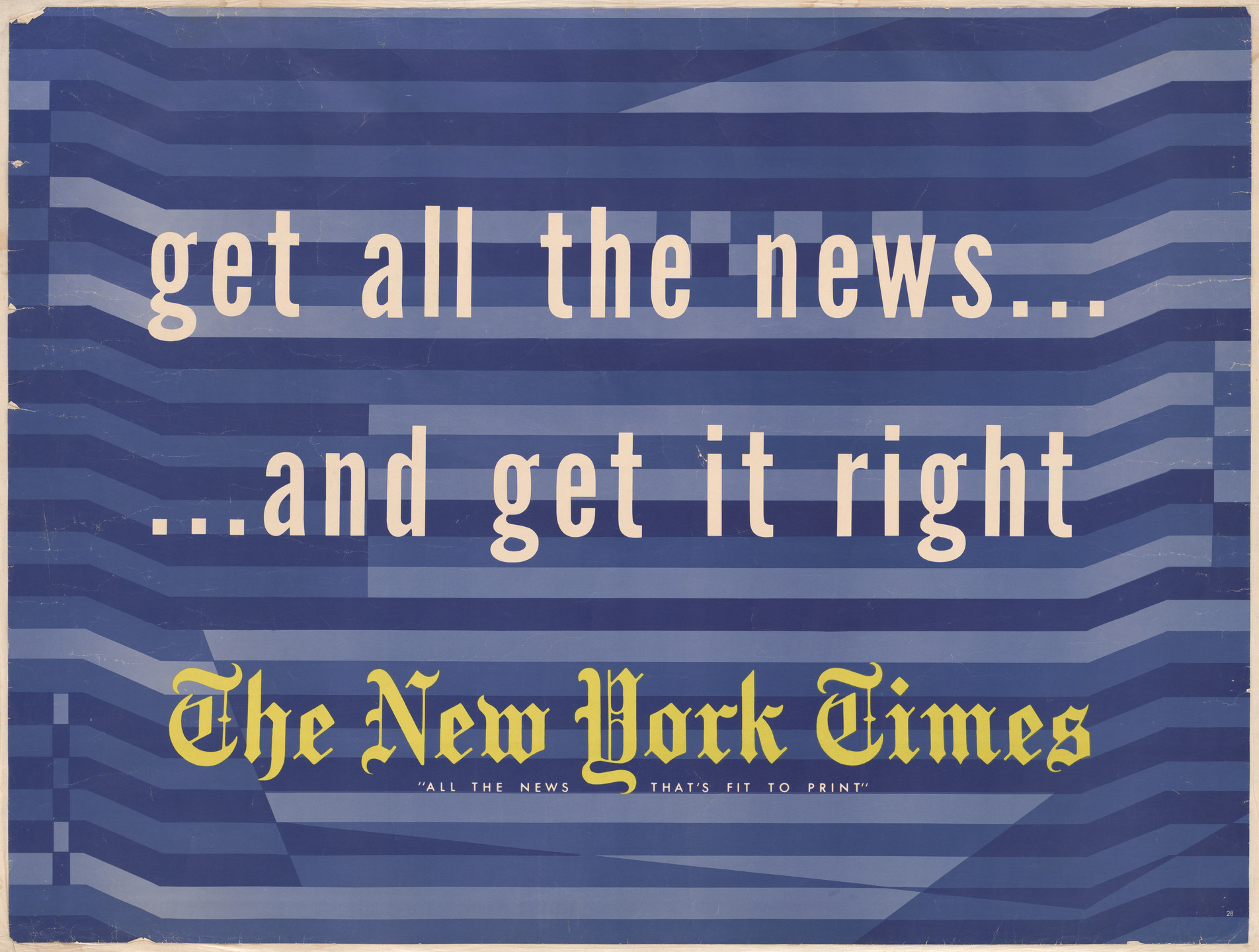 George Krikorian, Kenneth D. Haak, Paul Smith. Get All The News and Get it Right. c. 1951