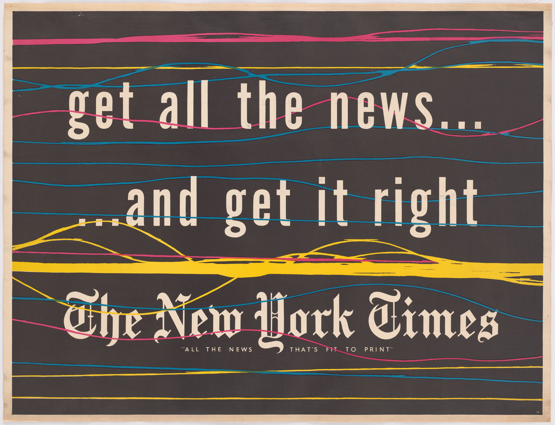 George Krikorian, Kenneth D. Haak, Paul Smith. Get All The News and Get it Right. c. 1951