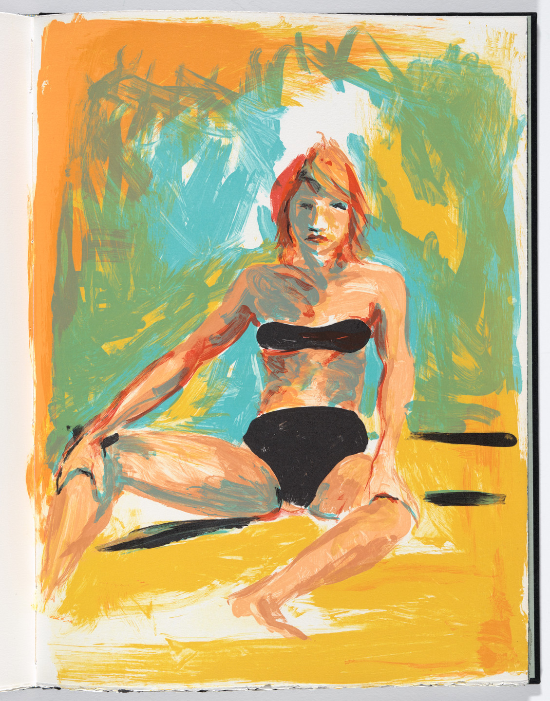 Eric Fischl. Annie, Gwen, Lilly, Pam and Tulip. 1986
