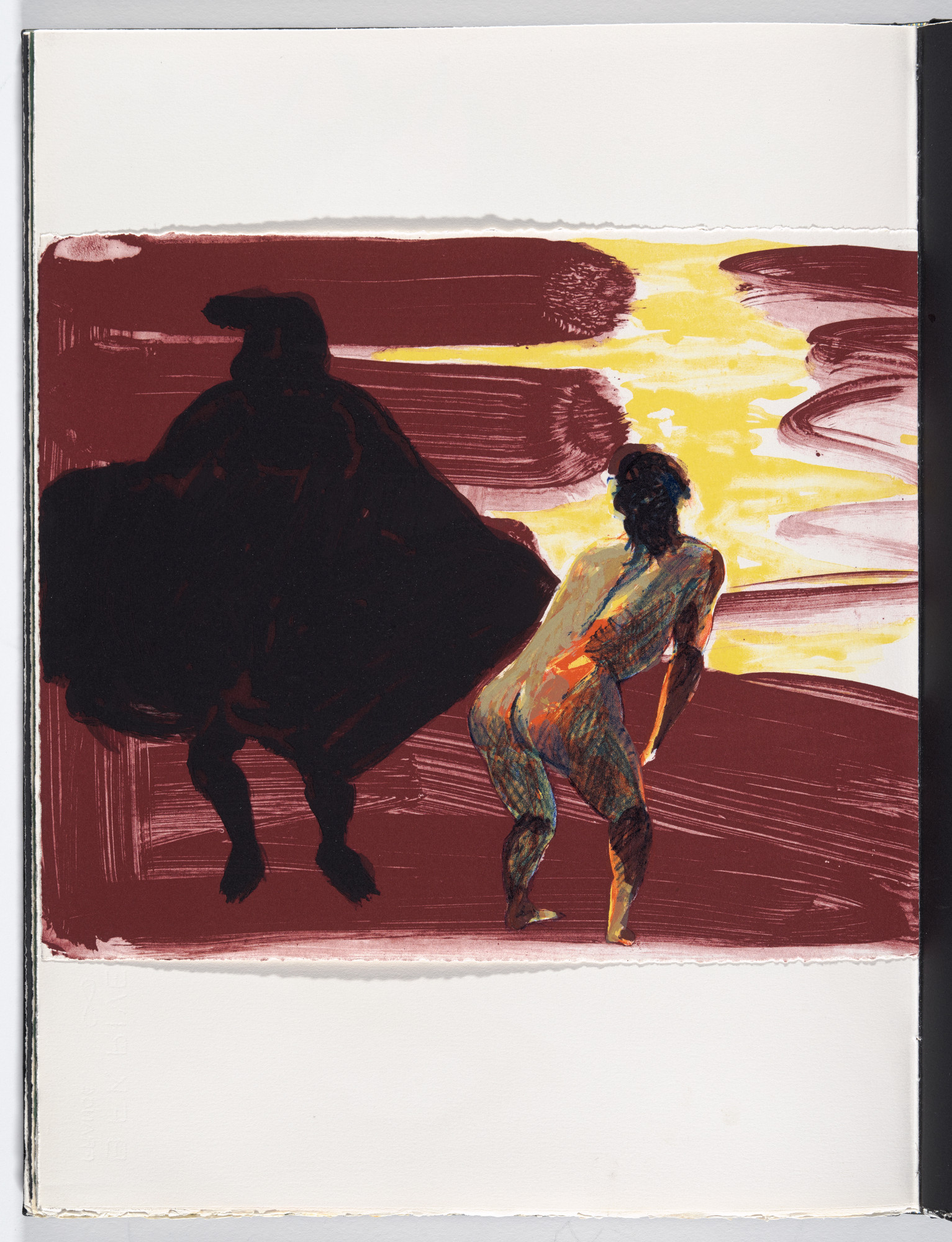 Bonhams : ERIC FISCHL (B. 1948) Untitled 35 x 25 3/4 in