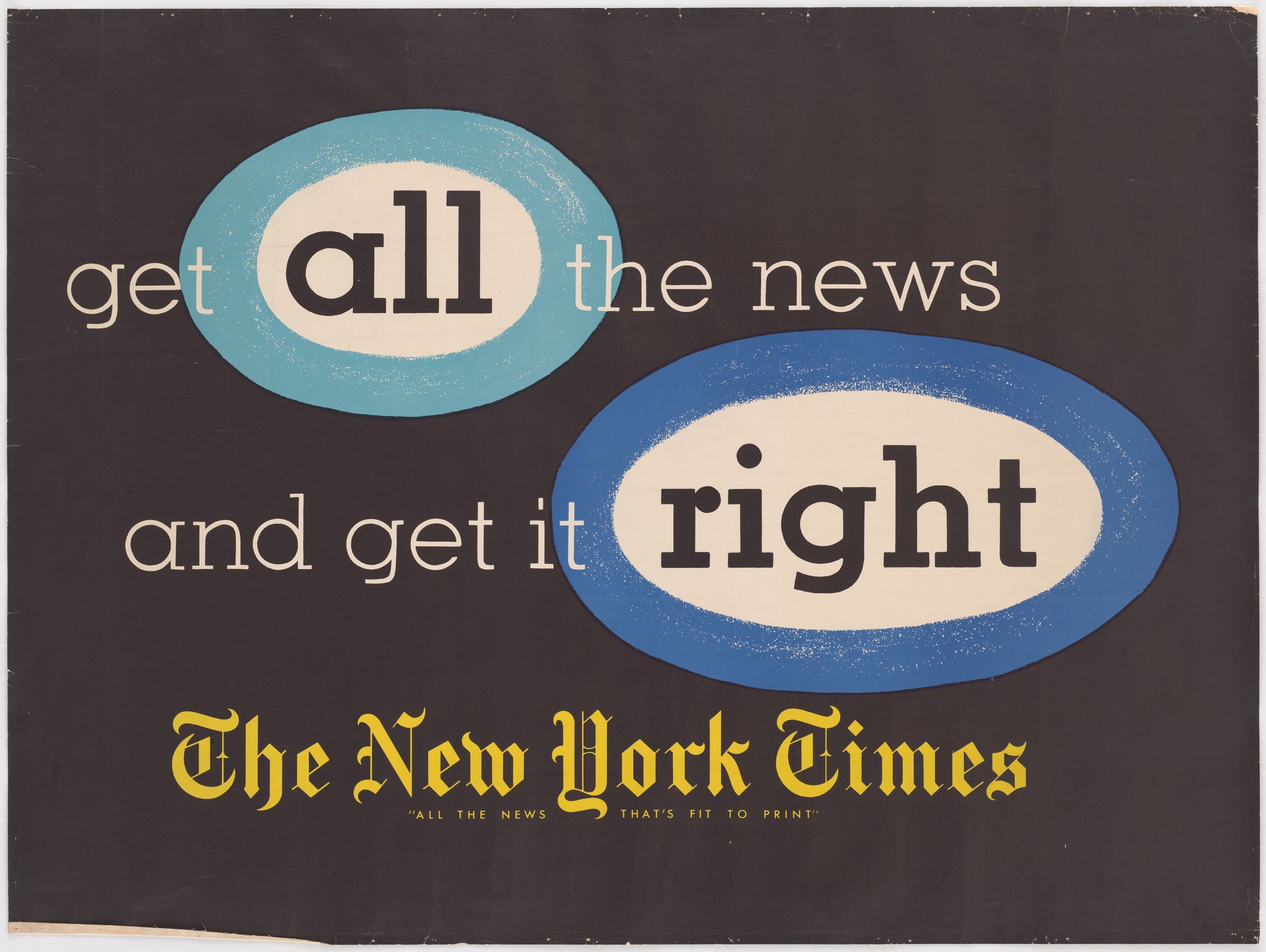 George Krikorian, Kenneth D. Haak, Paul Smith. Get All The News and Get it Right. c. 1951