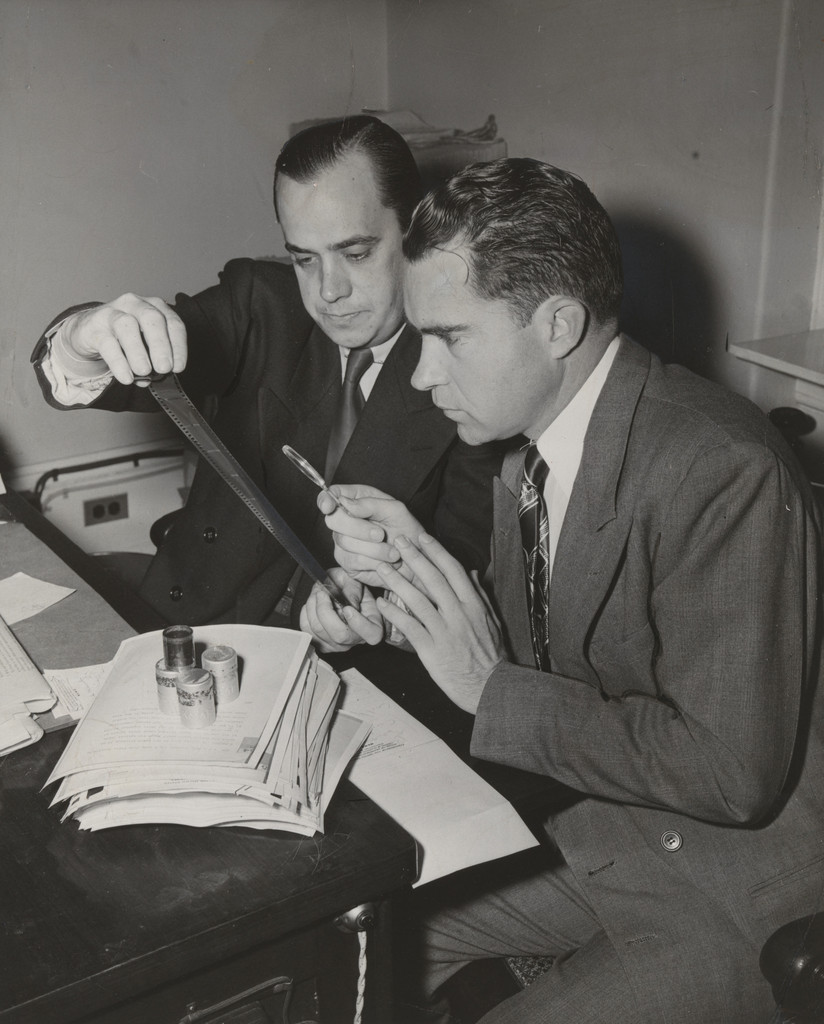 Representative Richard M. Nixon of the House Un-American Activities Committee
