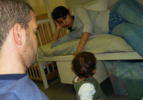 Regina José Galindo. America's Family Prison. 2008