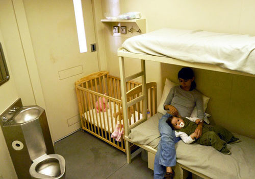 Regina José Galindo. America's Family Prison. 2008