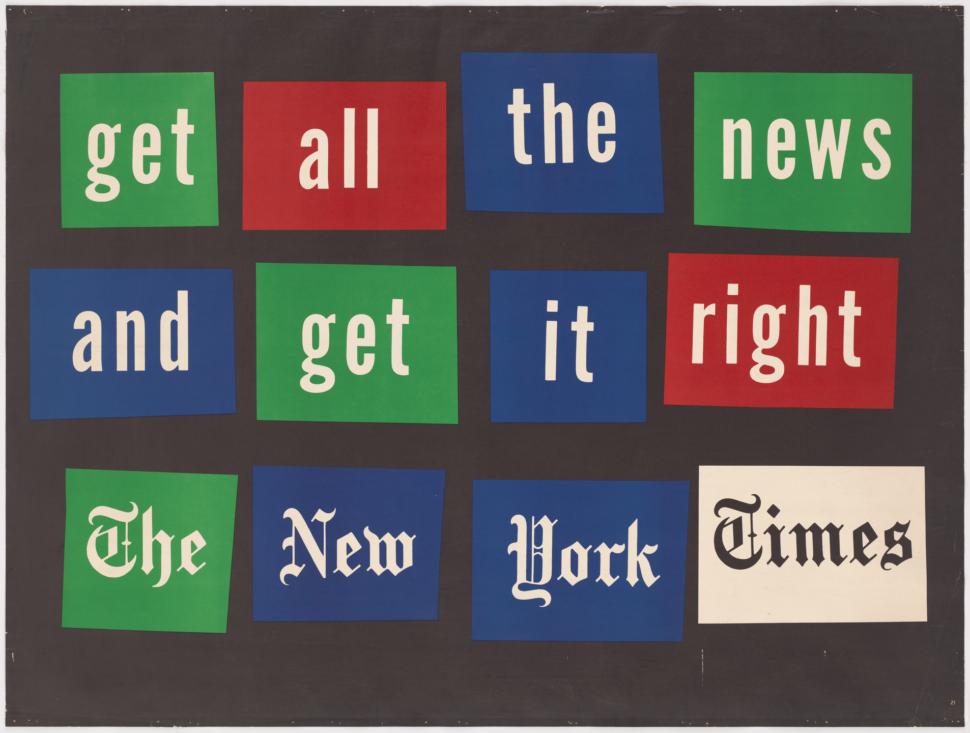 Kenneth D. Haak, Paul Smith. Get All The News and Get it Right. c. 1951