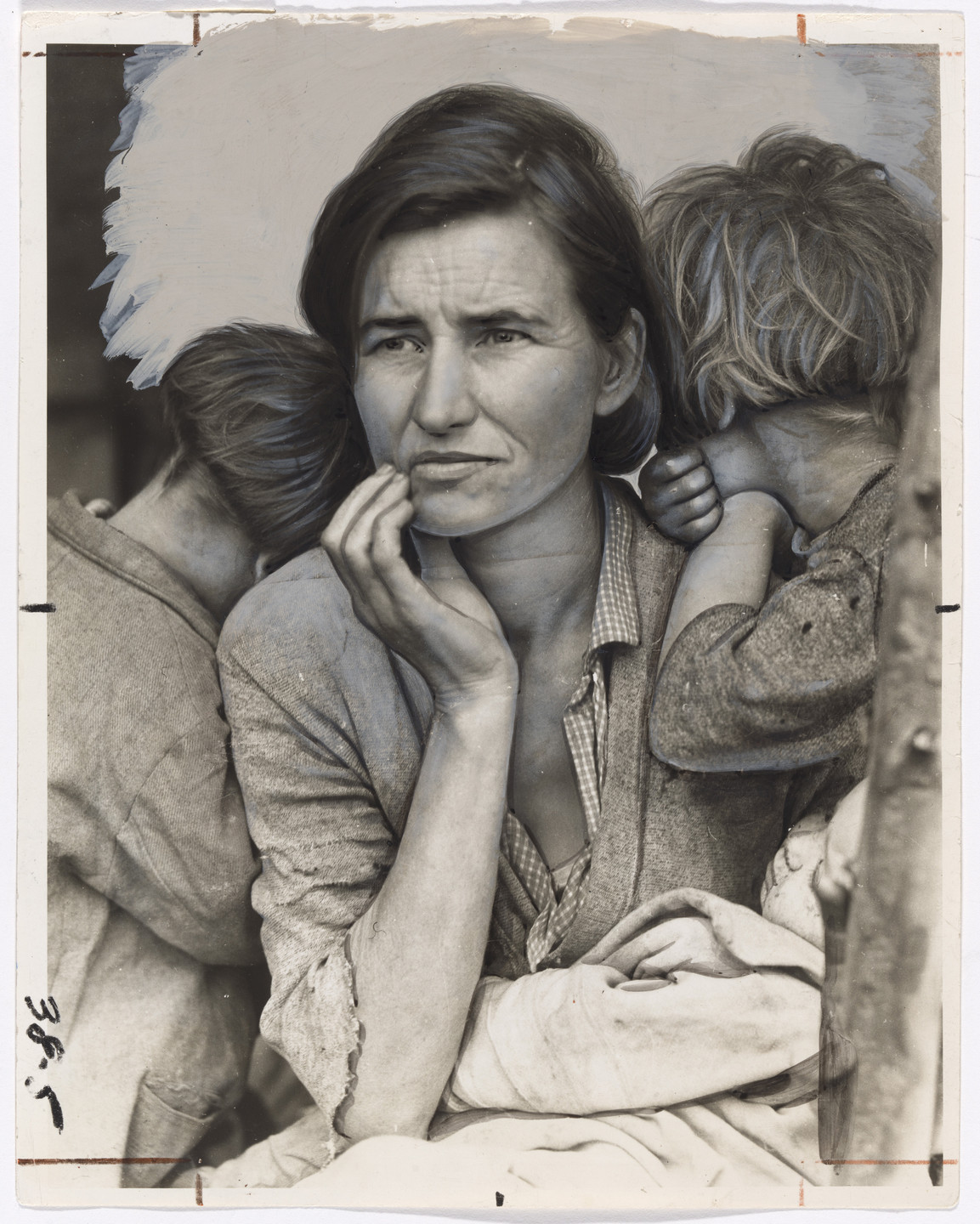 Dorothea Lange. &#34;A Destitute Mother: The Type Aided by the WPA&#34;. March 1936