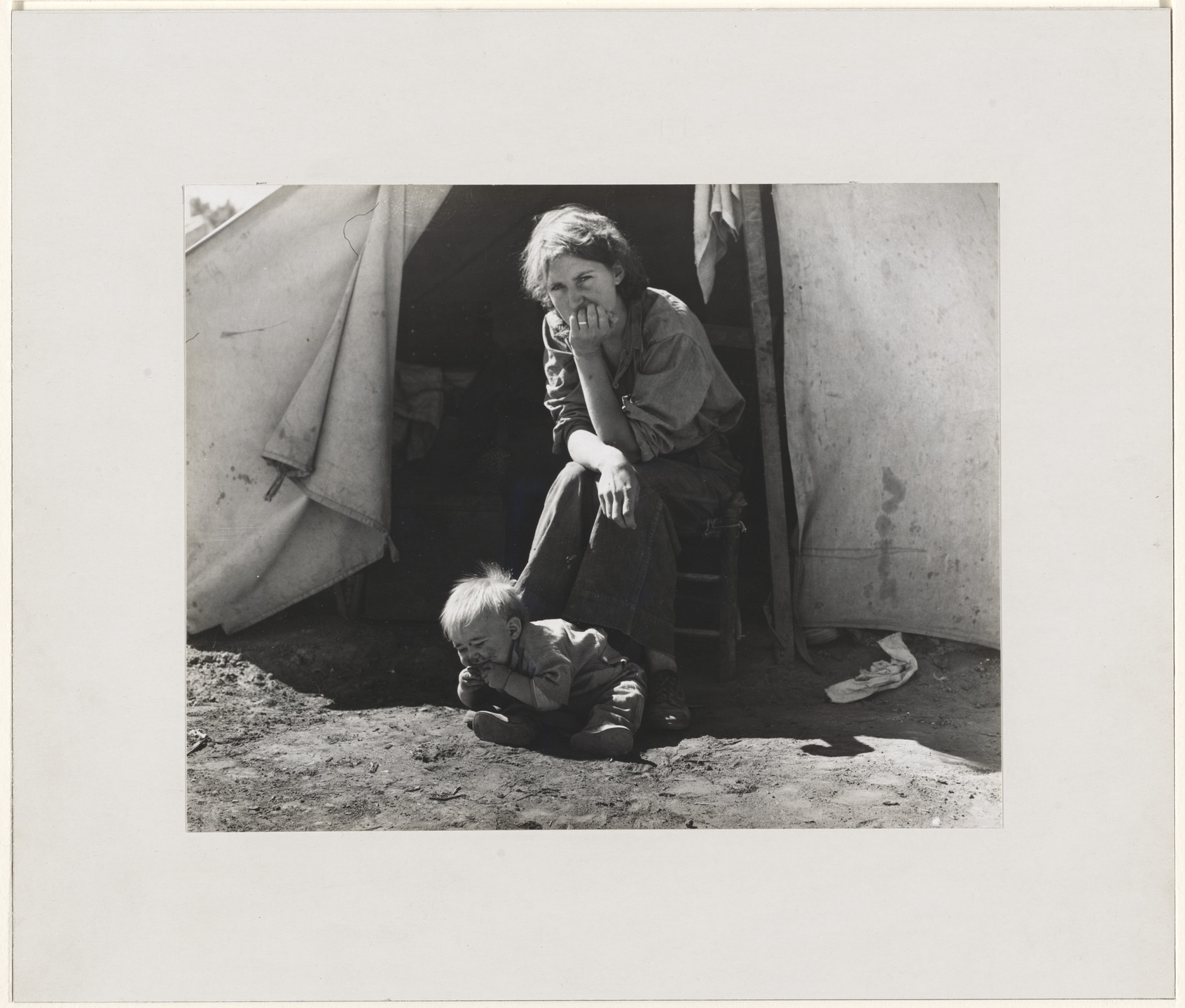 Dorothea Lange. Young Mother, a Migrant, California. March 1937
