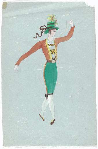 Baiser de la fee:  Costume design for the ballet