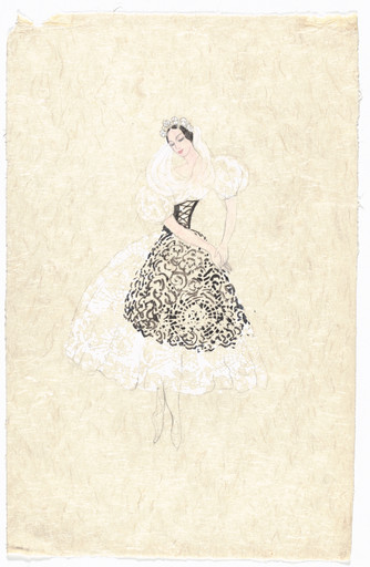 Baiser de la fee:  Costume design for the ballet
